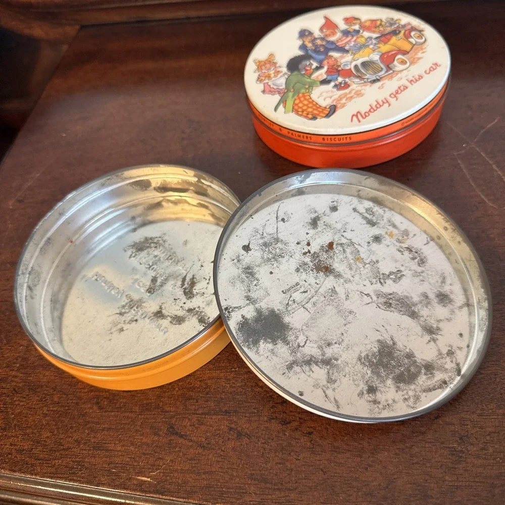 2 - Huntley & Palmer Biscuit Tins Vintage Mabel Lucie Set